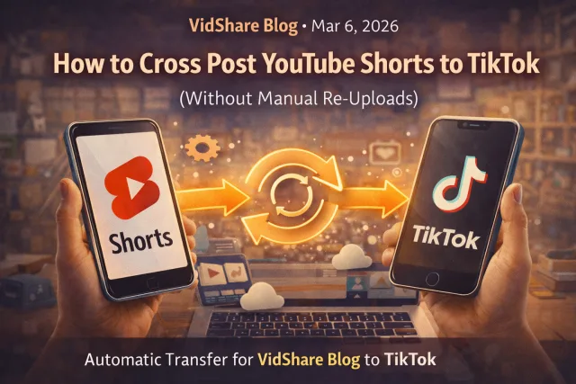 Cross-Post YouTube Shorts to TikTok