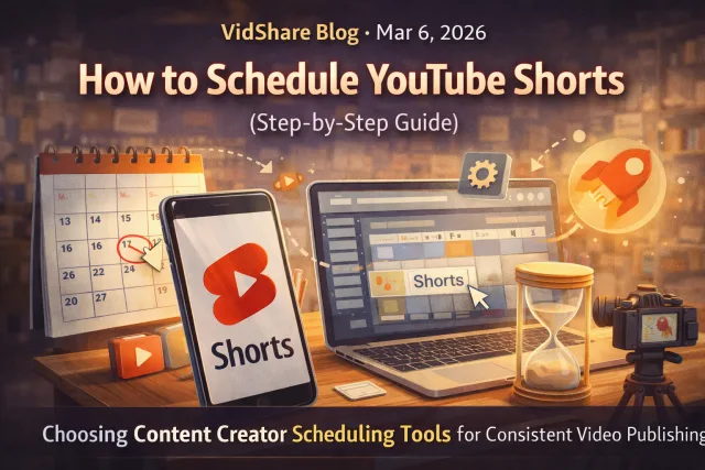 How to Schedule YouTube Shorts