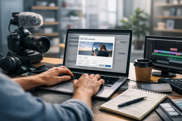 LinkedIn Video Scheduling Without Manual Tasks