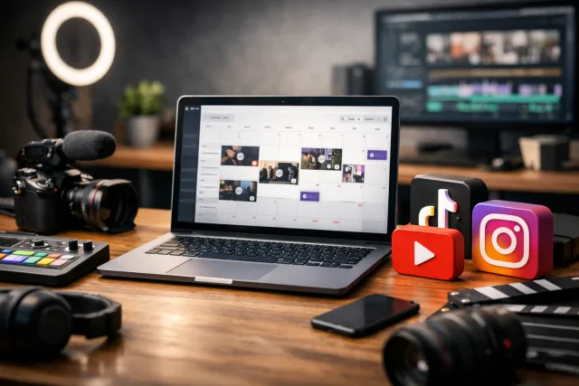 Social Media Scheduler for Video Creators