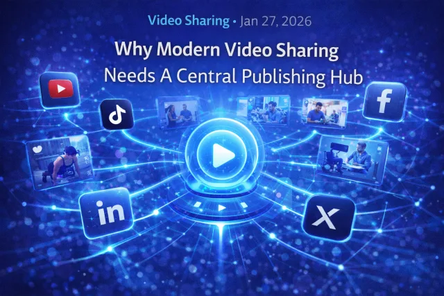 Video Sharing With a Central Publishing Hub